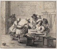 S 011
<br/>
De Trictracspelers
<br/>
<em>Bout, Pieter (1658 - 1719)</em>